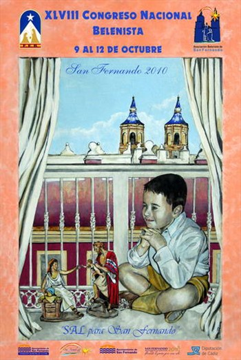 Cartel anunciador del XLVIII Congreso Nacional Belenista