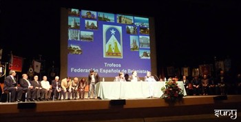 Imagen de la ceremonia de entrega de los trofeos Federación 2009.